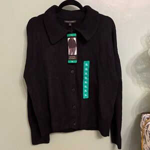 Banana Republic Women's Black Cardigan Sweater